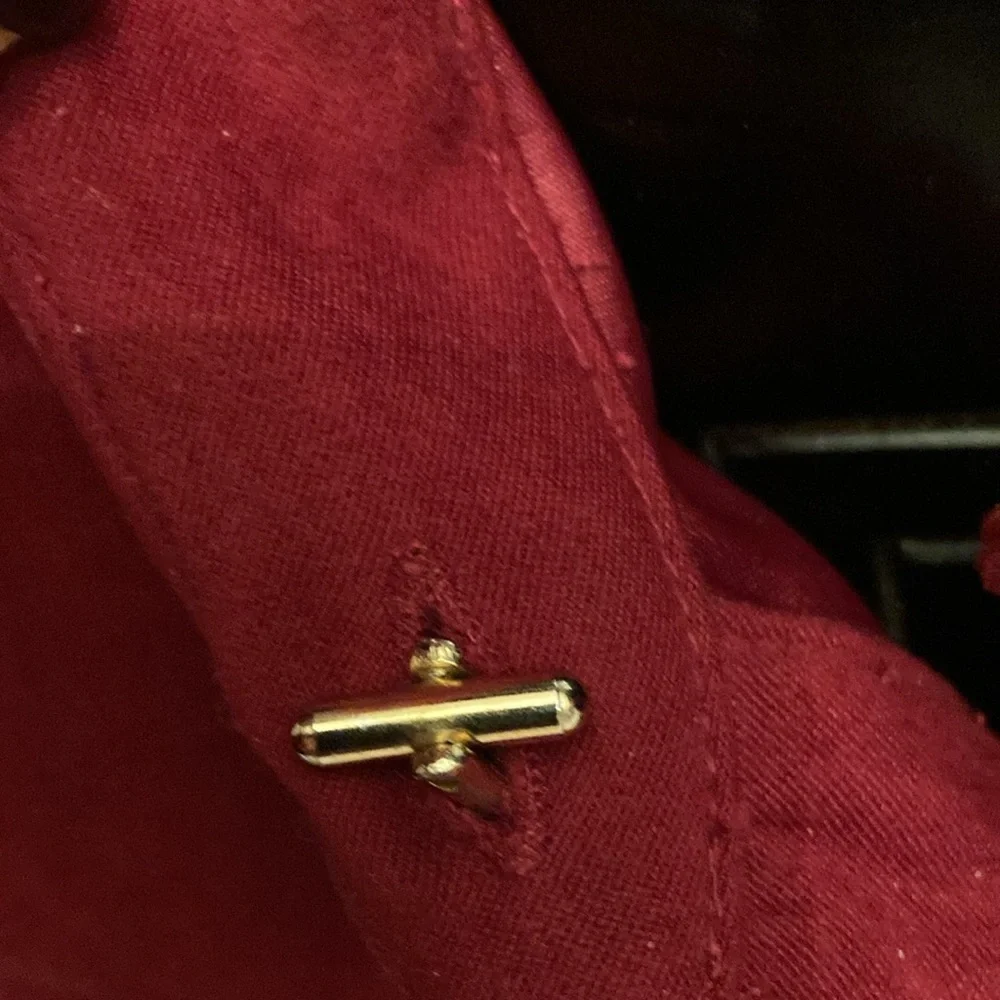 Selection of 3 VTG Single Cuff Links to be Worn as STATEMENT COLLAR BUTTONS